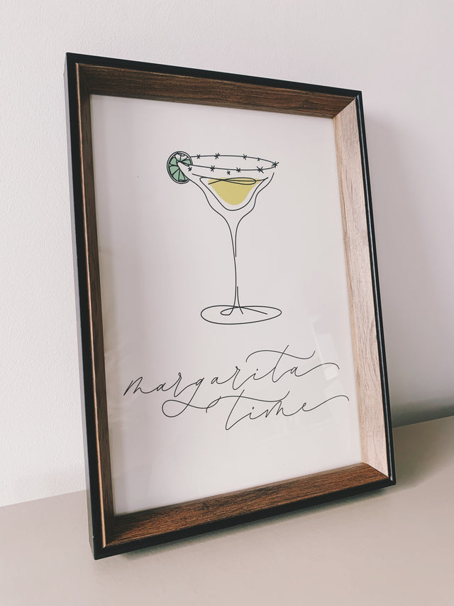 Framed Margarita Print