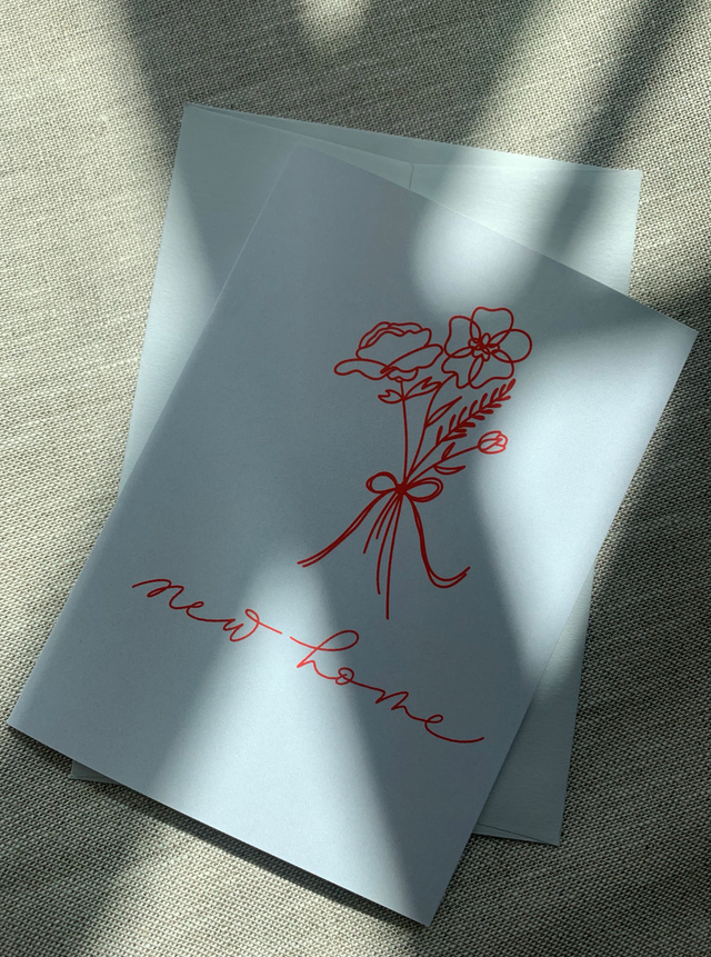 New Home Greeting Card