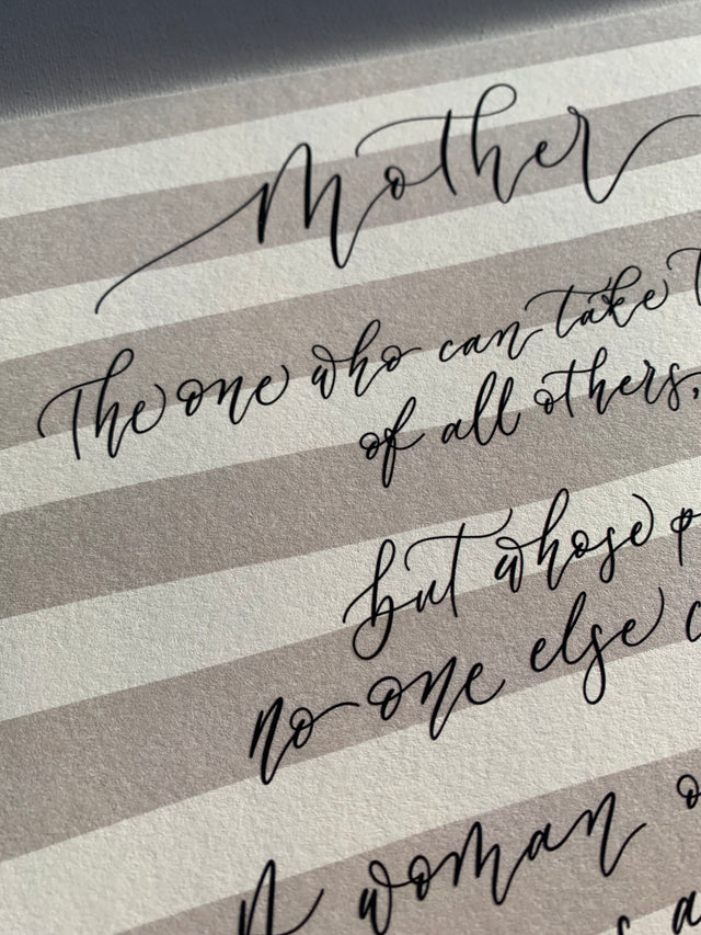 Mother Print