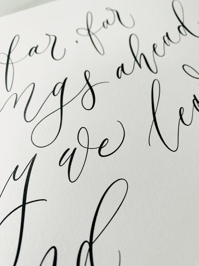 'There are far, far better things ahead than any we leave behind' C.S.Lewis Quote