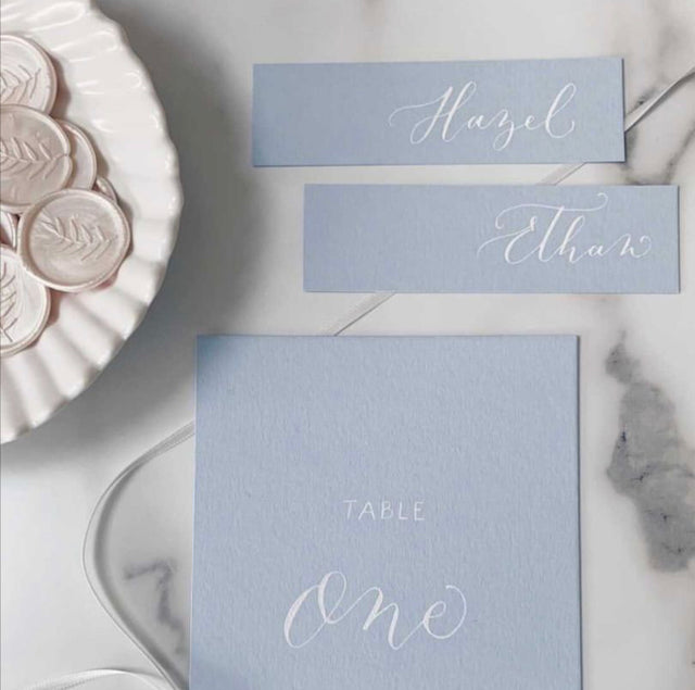 Handwritten Place Cards (writing only)