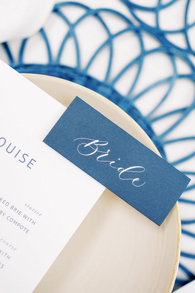 Handwritten Place Cards (writing only)