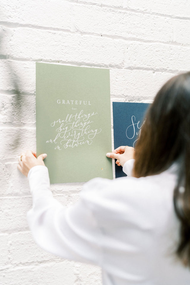 'Grateful' Print only