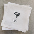 Espresso Martini Cocktail Napkin