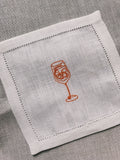 Aperol Cocktail Napkin