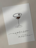 Espresso Martini A4 Print