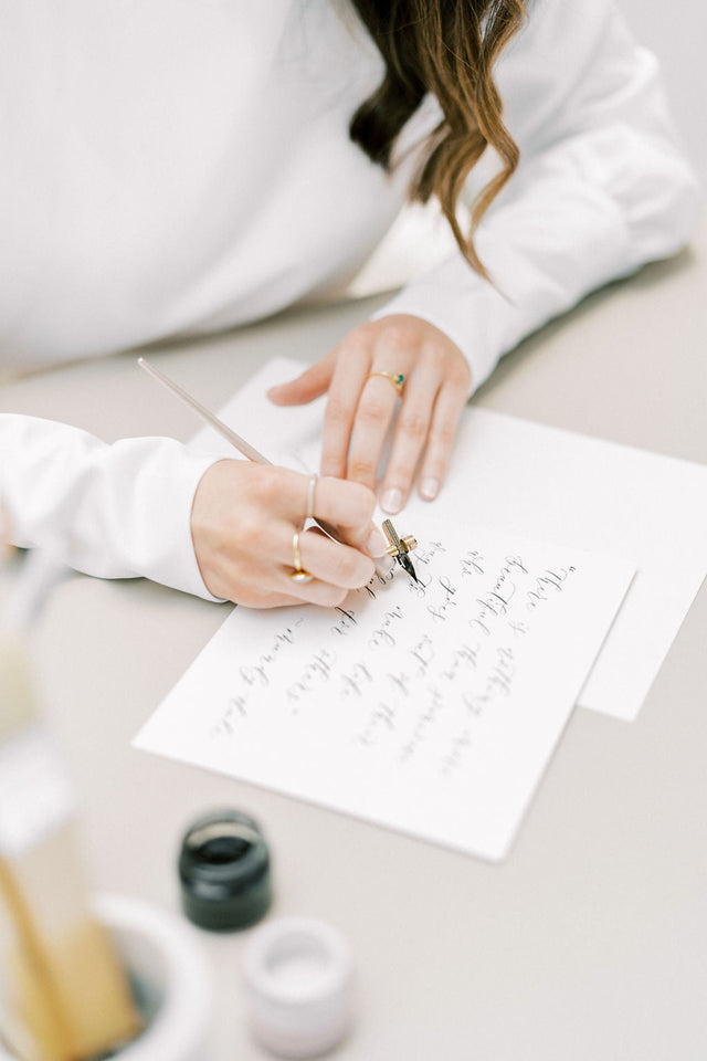 Wedding Calligraphy Workshop | Mon 23rd Oct