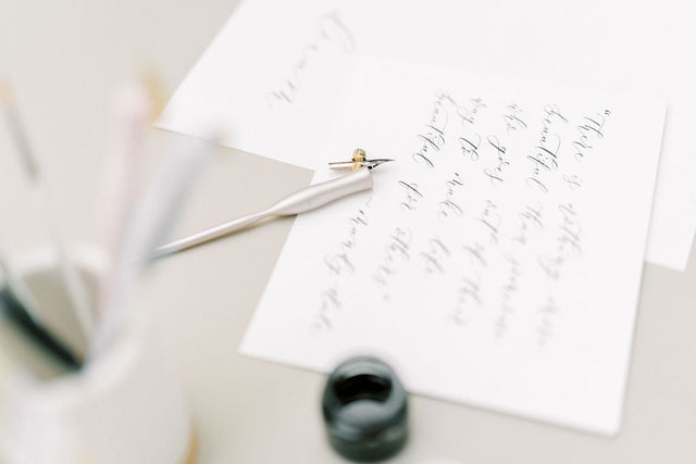 Wedding Calligraphy Workshop | Mon 23rd Oct