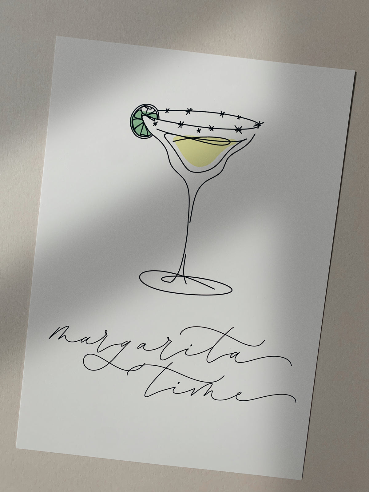 Margarita A4 Print