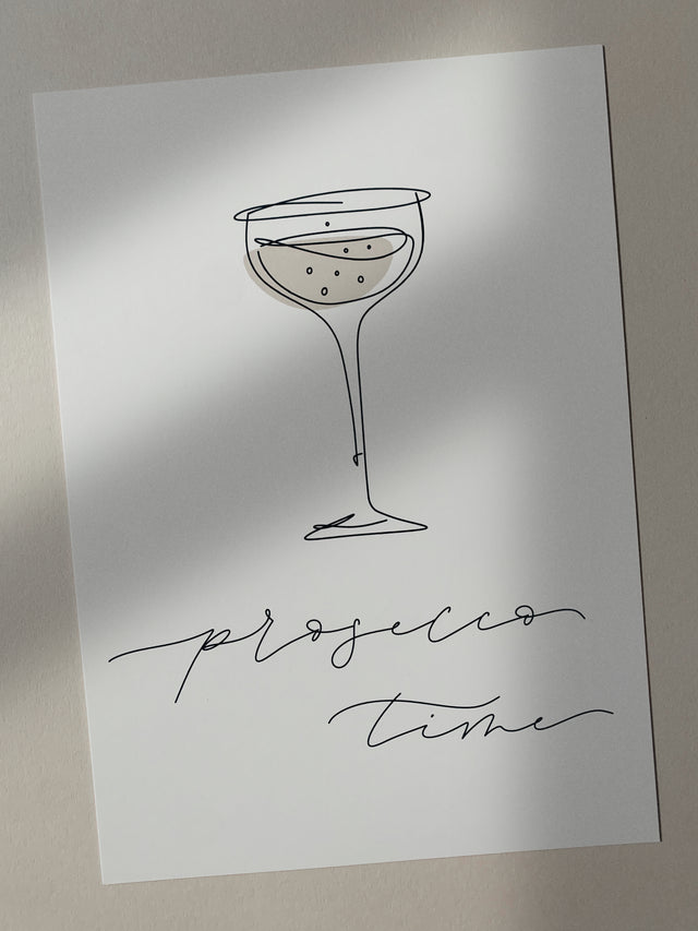 Prosecco A4 Print