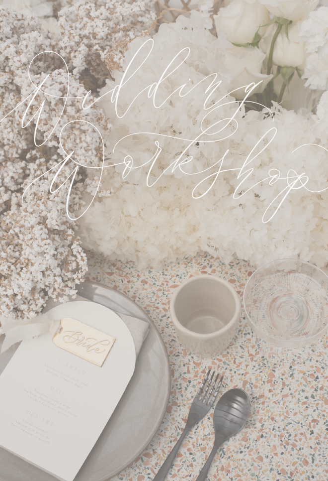 Wedding Calligraphy Workshop | Mon 23rd Oct