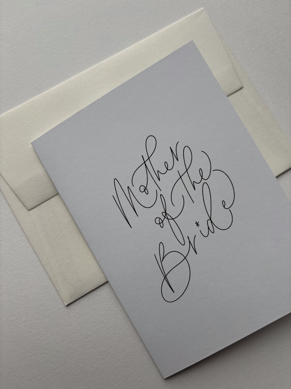 Mother of the Bride Greeting Card