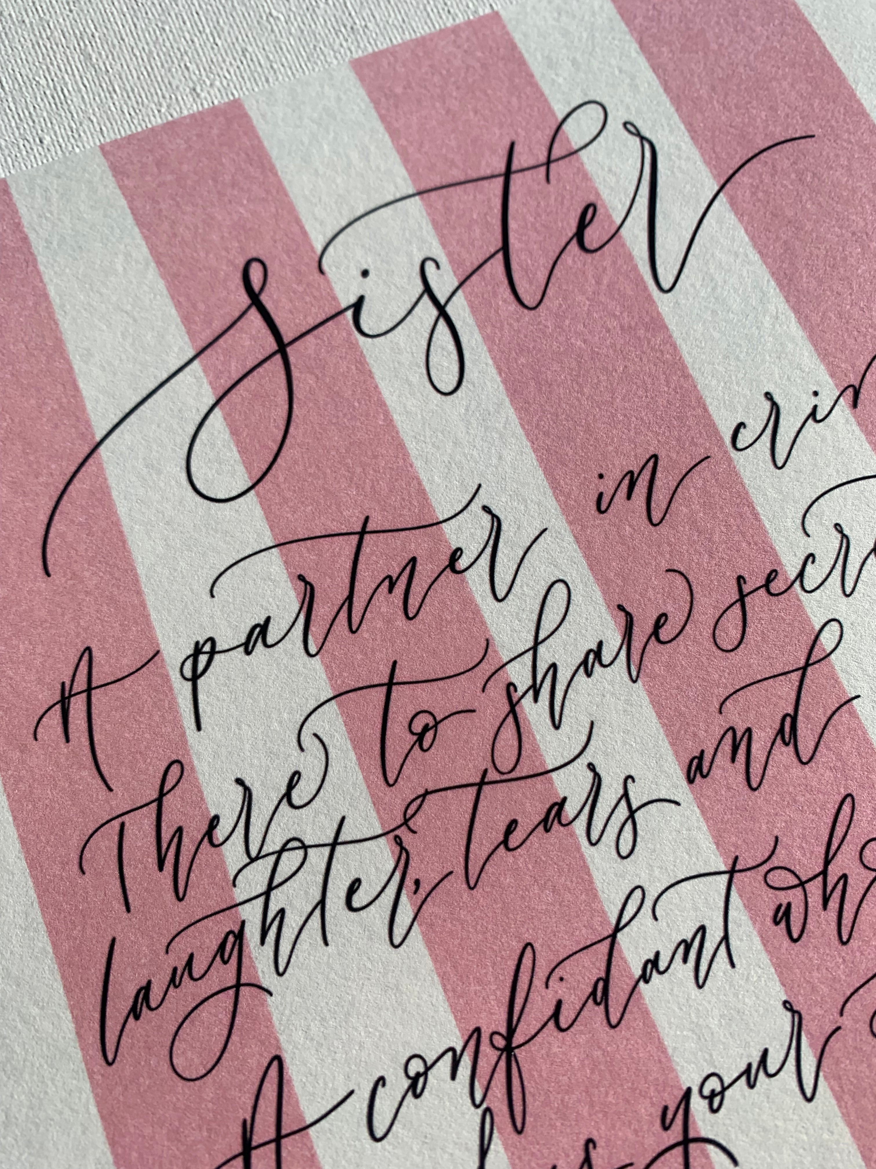 Sister Print