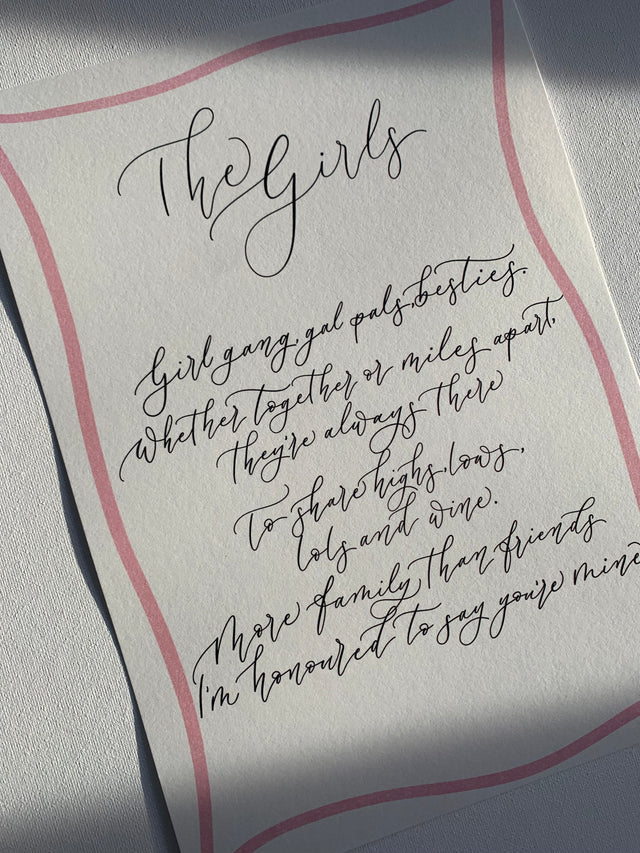The Girls Print