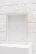 'Dream big little one' Print only, Blue
