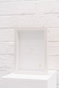 'Dream big little one' Framed Print, Pink