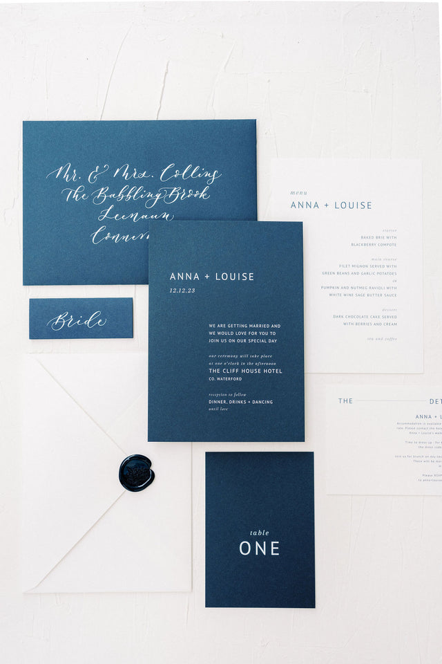 Handwritten Place Cards