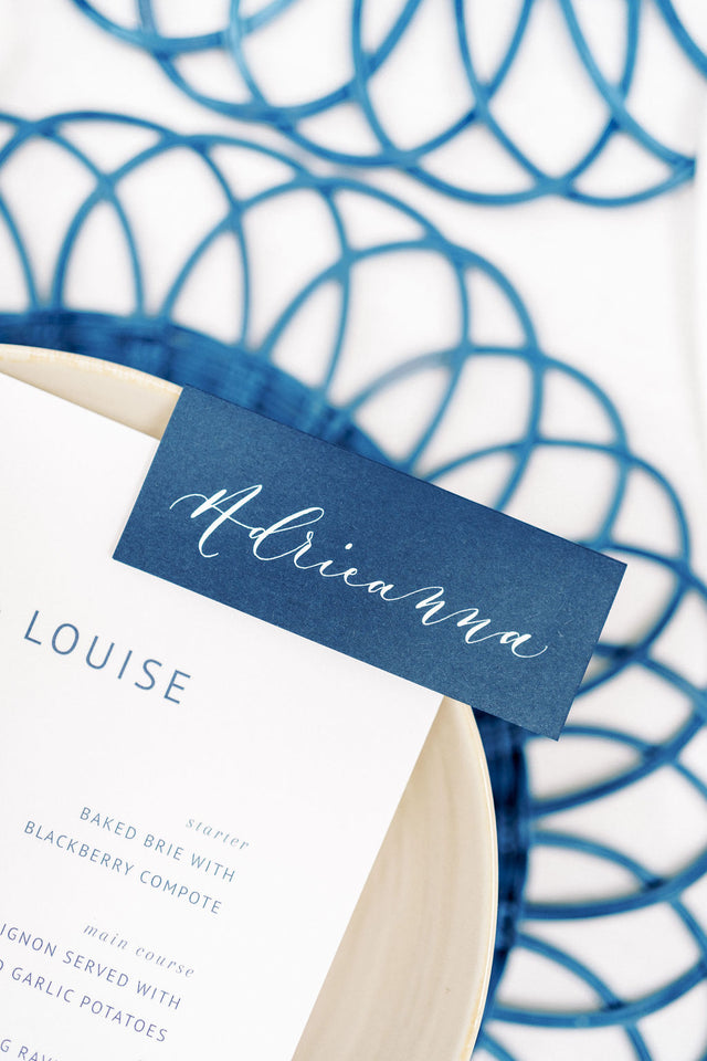 Handwritten Place Cards (writing only)