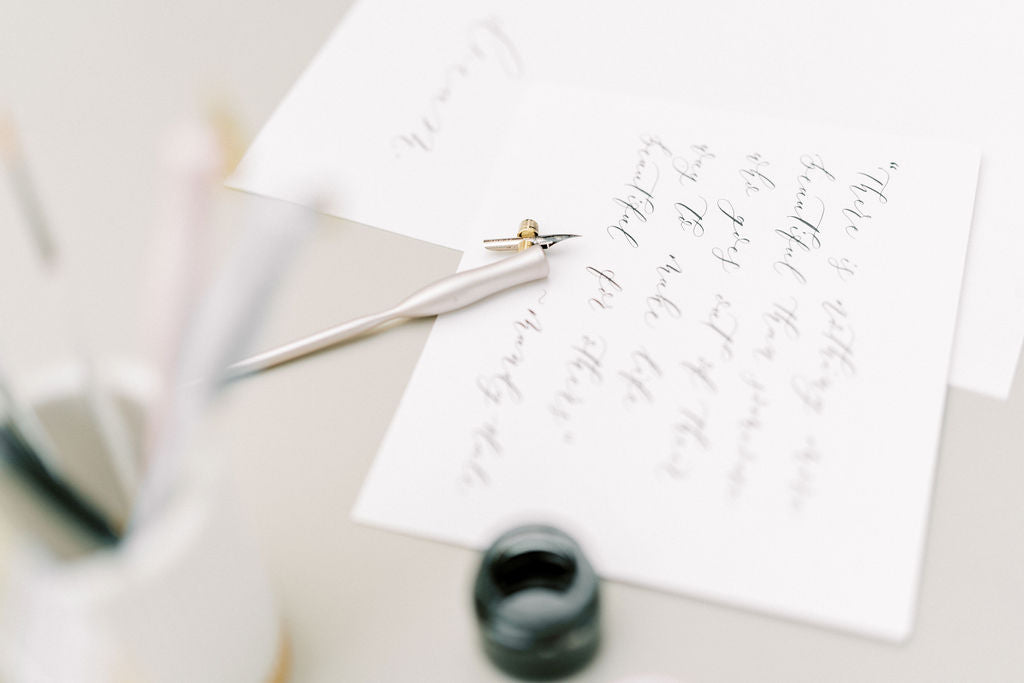 Private Modern Calligraphy Virtual Workshop for Beginners